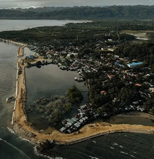 Concreting of Surigao-Davao Coastal Road (SDCR)